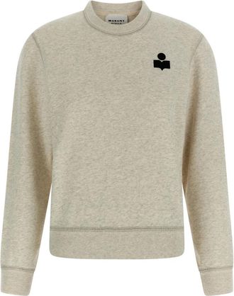 Isabel Marant Maurine Sweatshirt - Dames - Sweatshirts - Grijs - M - Katoen - Hoodies & sweatvesten
