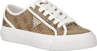 Guess Jelexa Sneakers - Dames - Sneakers - Beige - 41 EU - Leer - Schoenen
