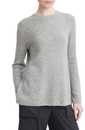 Vince Clean Trim Cashmere Sweater in Medium Grey at Nordstrom Rack, Size X-Small