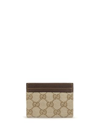 Gucci GG Card Case - Beige