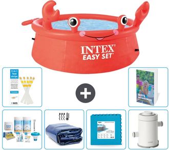 Intex Piscina Easy Set Redonda - Cangrejo - 183x51 Cm - 7-piezas S14
