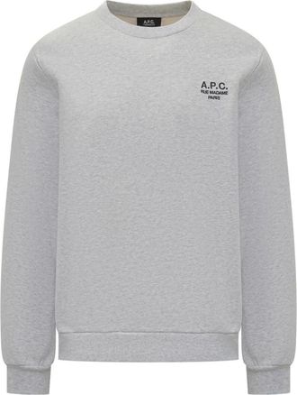 A.P.C. Standard Rue Madame Sweatshirt - Heren - Sweatshirts - Grijs - L - Katoen - Hoodies & sweatvesten