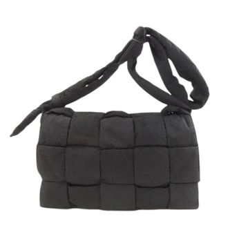 Bottega Veneta Pre-owned Cross Body Bags, female, Black, Size: ONE SIZE Pre-owned Nylon Shoulder Bag