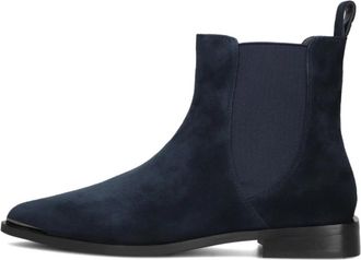 Stefano Lauran Blauwe Su&egrave;de Chelsea Boots voor Dames - Dames - Chelseaboots - Blauw - 37 EU - Su&egrave;de - Schoenen