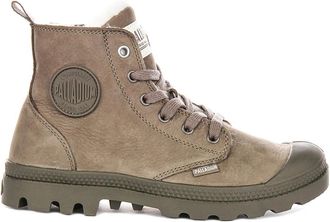 Palladium Winter Boots, female, Gray, 6 1/2 UK, Pampa Hi Zip Wool