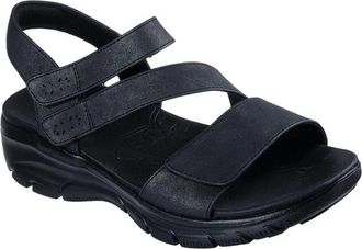 Skechers Womens/Ladies Easy Going Sandals (7 UK) (Black)