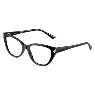 Jimmy Choo London Glasses, unisex, Black, Size: 54 MM Jc3011 Cat-Eye Frame