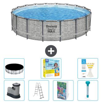 Bestway Piscina Bestway Steel Pro Max Redonda - 549x122 Cm - 8-piezas S532
