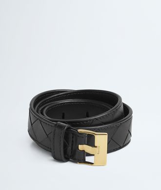 Bottega Veneta Watch Belt - Black - Women - 75 - 100% Calfskin
