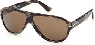 Tom Ford Samuele Roviex Pilot Mens Sunglasses FT1336 63J 61