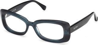 Max Mara Optisch Montuur - unisex - Brillen - Blauw - 53 MM - Accessoires
