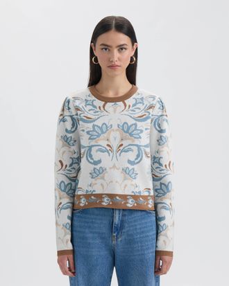 NVLT Womens Crew Neck Sweater