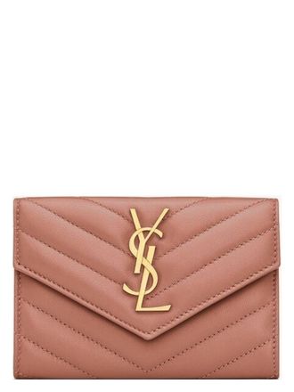 【SAINT LAURENT】ENVELOPE CARD WALLET Saint Laurent Cassandre Envelope Chain Wallet – Oliver Jewellery