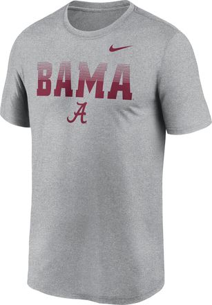 Nike Alabama Primetime Kinetic Mantra Legend Nike Mens Dri-FIT College T-Shirt in Grey | NKGK06GABN-XP8