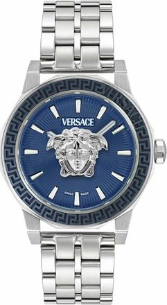 Versace Medusa Deco Horloge - Heren - Accessoires - Grijs - Maat: ONE Size