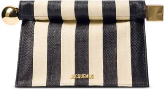 Jacquemus Clutch La Rond Carr&eacute; - Toni neutri