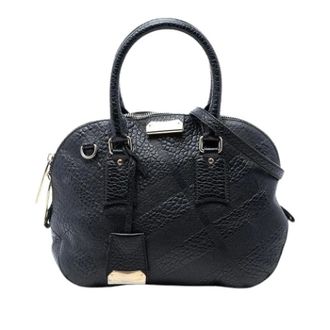Burberry Pre-owned Handbags, female, Black, Size: ONE SIZE Pre-owned The Orchard Satchel