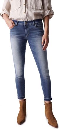 Salsa Wonder Push up Capri Jeans Blue