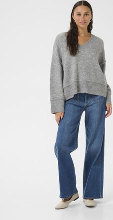 Kaffe Pullover Baggy fit grey