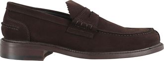 John Spencer Brown Superbuck Rich Suede Loafers