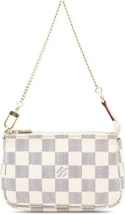 Louis Vuitton 2013 Damier Azur Mini Pochette Accessoires handbag - Bianco