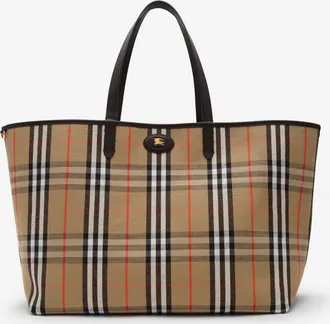 Burberry Large Reversible Bloomsbury Tote