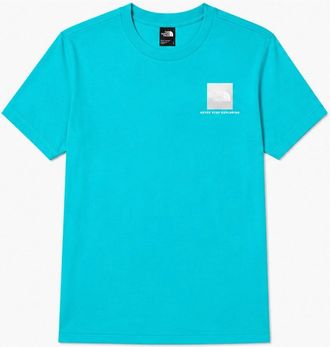 The North Face Mens The North Face Mens M Small Box SS T-Shirt in Galactic Blue - Size: 38