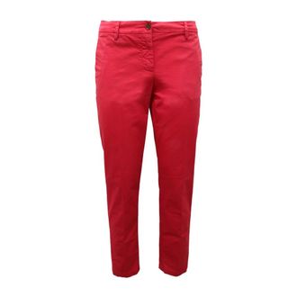 White Sand Fuchsia Wo Broek Audrei Model - Dames - Chinos - Roze - S - Broeken