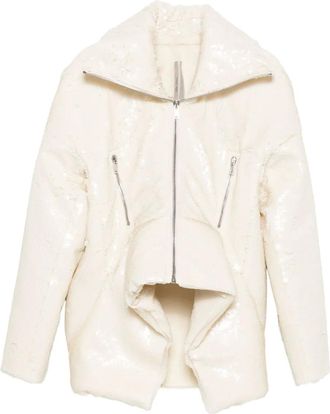 Rick Owens Bomber con paillettes - Toni neutri