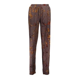 Desigual Rechte broek - Dames - Broeken - Bruin - Maat: M
