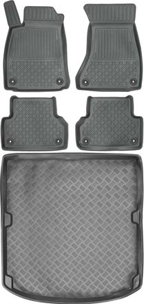 OEM Juego De Alfombrillas Para Coche Y Maletero Para Audi A4 B9 Sed&aacute;n (2015)