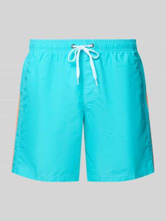 Sundek Badehose mit elastischem Bund Modell UNI SHORTS NEON in Aqua, Gr&ouml;&szlig;e XXL
