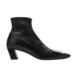 Roger Vivier Heeled Boots, female, Black, 4 UK, Black Belle Vivier Ankle Boots