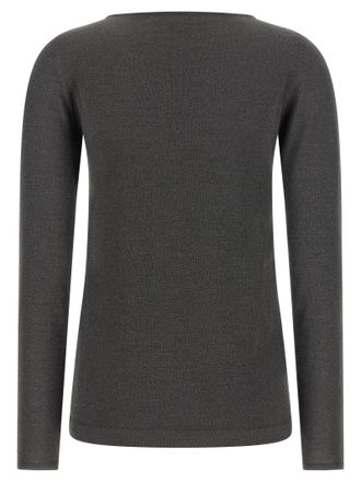 Brunello Cucinelli Womens Gray Cashmere Cardigan Clothing
