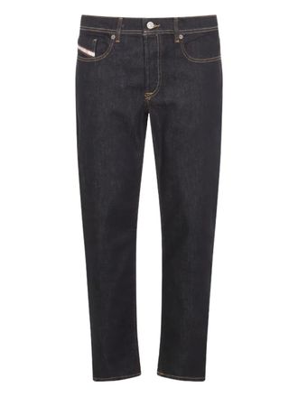 Diesel Jeans con applicazione logo - Blu