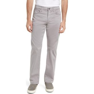 Mavi Matt Relaxed Straight Fit Jeans in Graphite Twill at Nordstrom, Size 40 X 32
