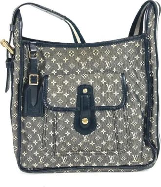 Louis Vuitton Pre-owned Cross Body Bags, female, Blue, Size: ONE SIZE Pre-owned Fabric louis-vuitton-bags