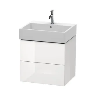 Duravit L-cube Mobile Lavabo 544x584x459mm Noce Scuro