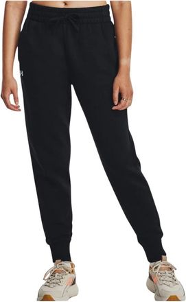 Under Armour Rival Fleece Joggers - Dames - Trainingsbroeken - Grijs - W26 - Katoen - Fitness