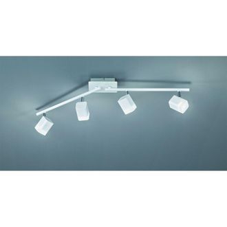 Reality Foco De Techo 4 Led Orientable Roubaix Blanco Trio Iluminaci&oacute;n