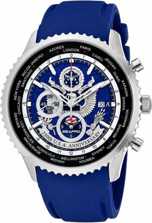 Seapro 250Th Anniversary Meridian Blue Dial Mens Watch SP7521L