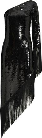 Taller Marmo Aventador Disco sequinned dress - women - Fabric/Polyester/FSC Viscose - 40 - Black