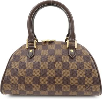 Louis Vuitton Ribera Damier Brown Canvas Handbag (Pre-Owned)