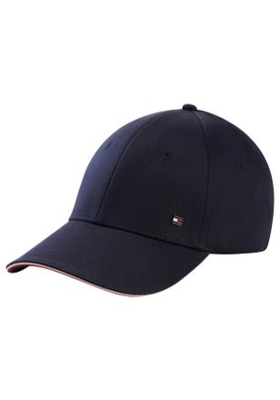 Tommy Hilfiger Baseball Cap TOMMY HILFIGER TH CORPORATE COTTON 6 PANEL CAP, Herren, blau (space blau), Baumwolle, Caps Baseball Cap