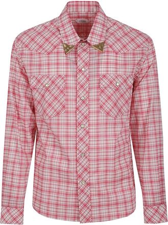 Versace Shirts - Heren - Casual Overhemden - Veelkleurig - L - Overhemden