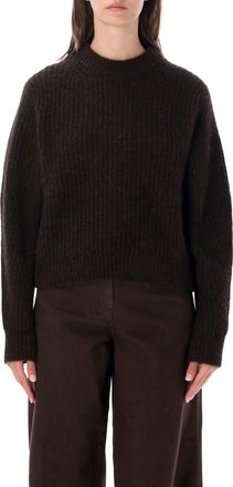 Sessun Teole Ribbed Knit Crewneck Sweater