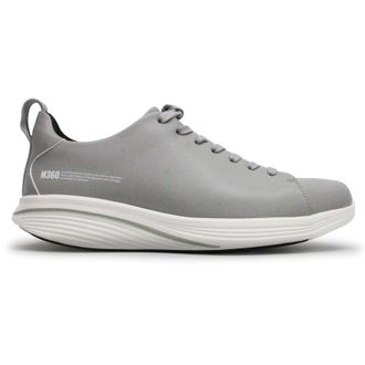 Mbt M360 E2 Synthetic Leather Mens Low Top Trainers - Grey - Size:UK 10.5