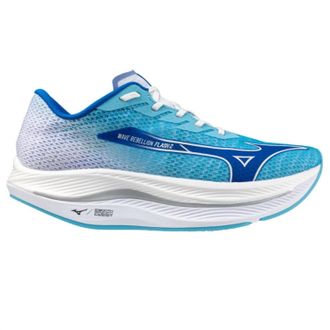 Mizuno Mens Rebellion Flash 2 Running Shoe In Blue/white