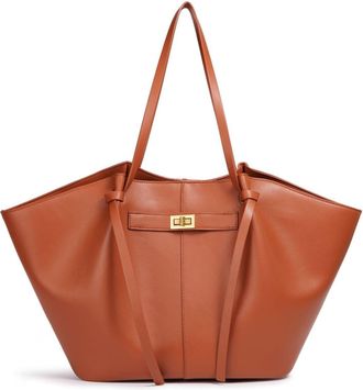 Generic Womens Medium Tote Shopper, Womens Tote Bag,Large Shoulder Handbag with Removable Loop Purse for College, School, Work, Travel & Shopping (Brown)