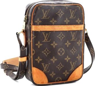 Louis Vuitton Danube Handbag Monogram Canvas crossbody bag - Bruin
